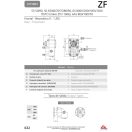 PTO ZF S6-90 1:1,3 ERŐSÍTETT