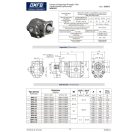 OMFB HYDRAULIC GEAR PUMP NPH ISO 43 D