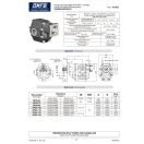 OMFB HYDRAULIC GEAR PUMP TANDEM ISO 100 D NPGH