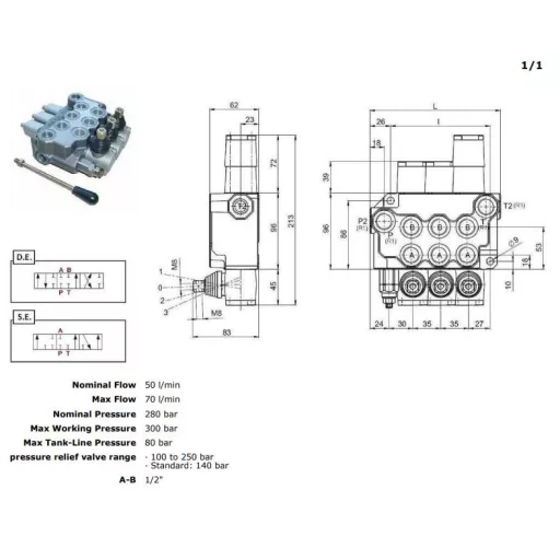 CONTROL VALVE FM55/5 1/2" DDDDD