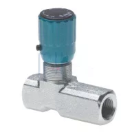 UNIDIRECTIONAL FLOW RESTRICTOR VALVE 1/4"