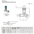 UNIDIRECTIONAL FLOW RESTRICTOR VALVE 3/8"