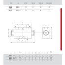 OM VBPDE 1/4" A DOUBLE PILOT OPERATED CHECK VALVE