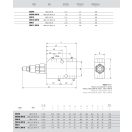 OM VBCD 1/2" SE SINGLE OVERCENTRE VALVE