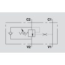 OM VBCD 1/2" SE SINGLE OVERCENTRE VALVE
