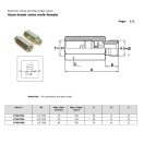 HYDRAULIC HOSE BREAK VALVE 1/4" KB 