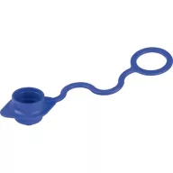 DUST CAP FOR ISO-A BG3 MALE BLUE