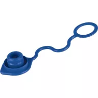 DUST PLUG FOR ISO-A BG3 FEMALE BLUE