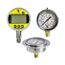 Hydraulic pressure gauges